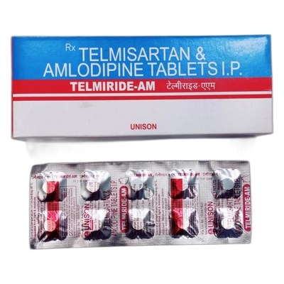 Telmiride AM Tablet 10's, Pack of 10 TABLETS