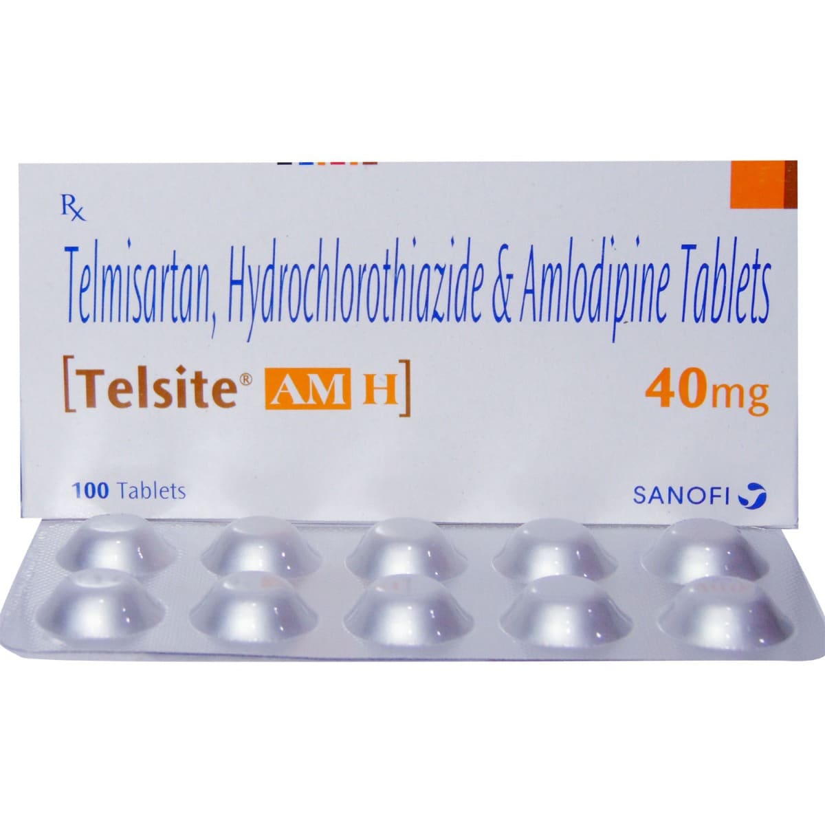 Telsite AM H 40 mg Tablet 10's, Pack of 10 Telsite AM H 40 mg Tablet 10's, Pack of 10