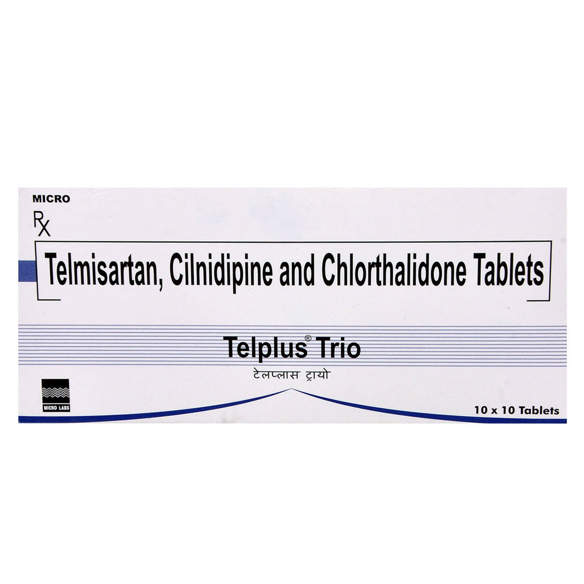 Telplus Trio Tablet 10's, Pack of 10 Telplus Trio Tablet 10's, Pack of 10