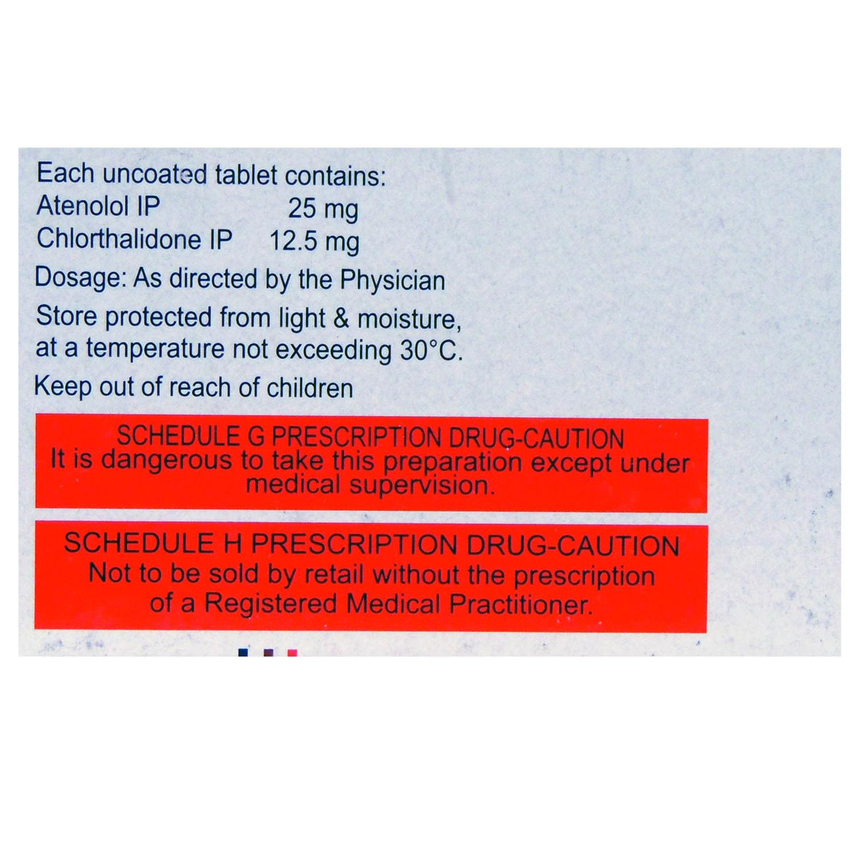 Tenoric 25 Tablet 10's, Pack of 10 TABLETS Tenoric 25 Tablet 10's, Pack of 10 TABLETS