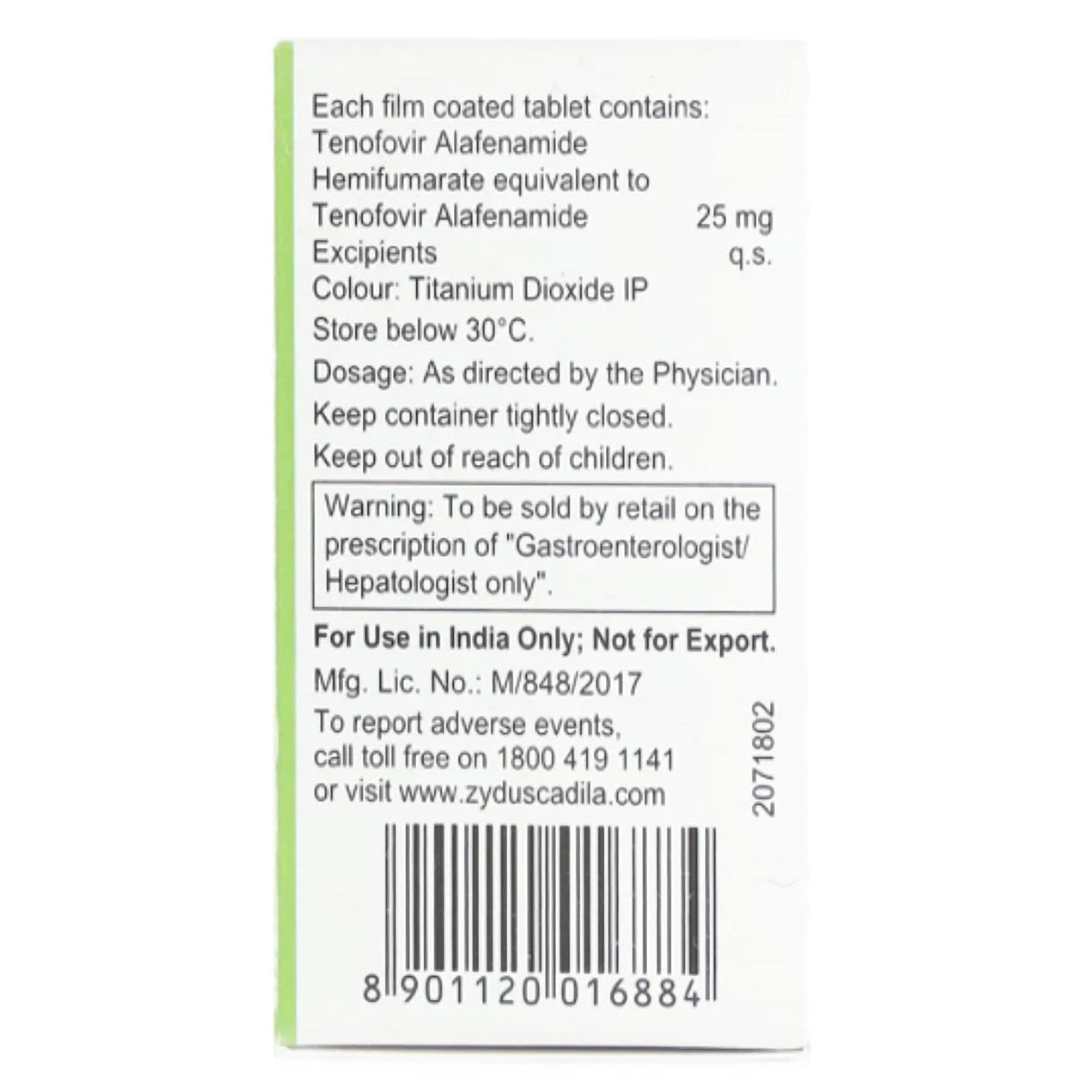 Tenohep-AF Tablet 30's, Pack of 1 Tablet Tenohep-AF Tablet 30's, Pack of 1 Tablet