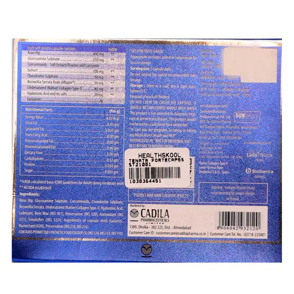 Tenata Forte Soft Gelatin Capsule 5's, Pack of 5 Tenata Forte Soft Gelatin Capsule 5's, Pack of 5