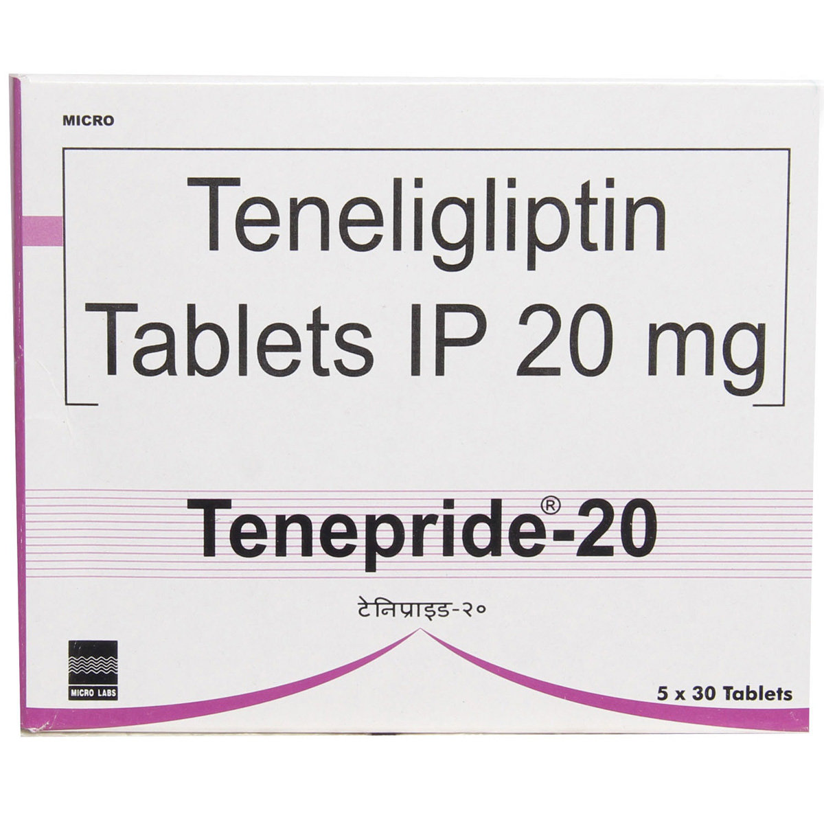 Tenepride-20 Tablet 30's, Pack of 30 TABLETS Tenepride-20 Tablet 30's, Pack of 30 TABLETS