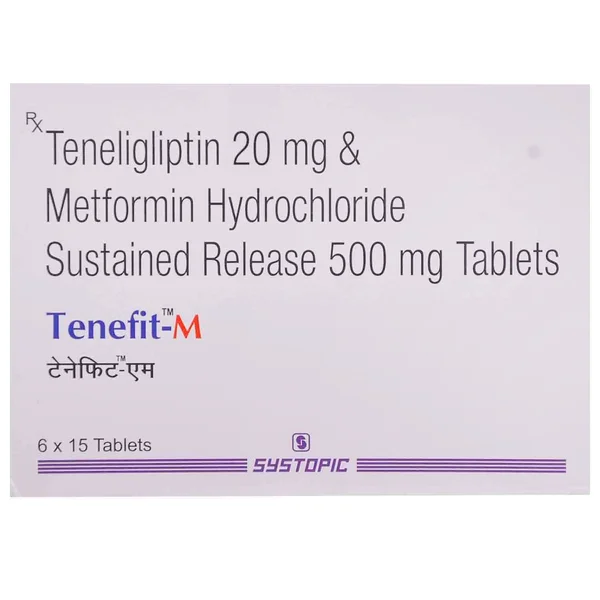 Tenefit M Tablet 15's, Pack of 15 TABLETS