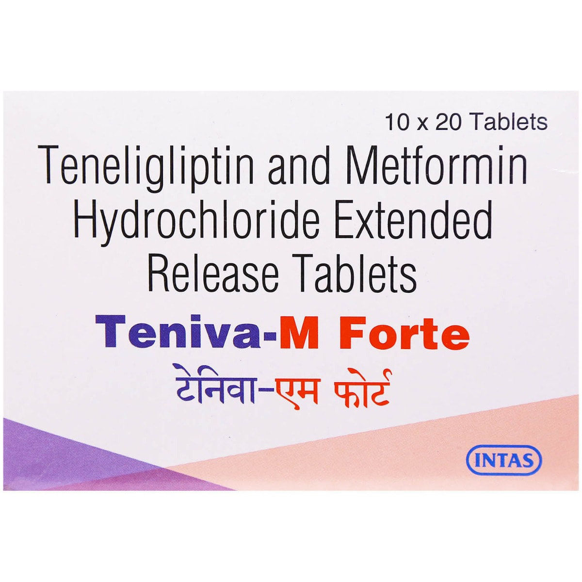 Buy Teniva-M Forte Tablet 20's Online