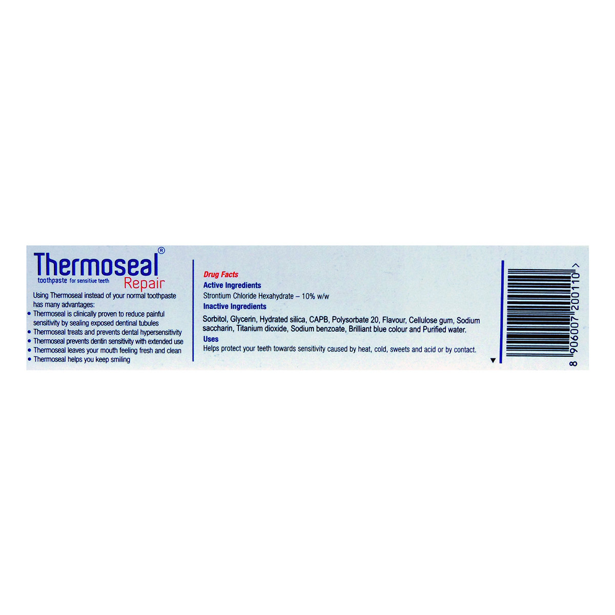 Thermoseal Toothpaste 100 gm, Pack of 1 Thermoseal Toothpaste 100 gm, Pack of 1
