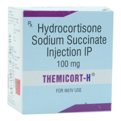 Themicort-H 100mg Injection, Pack of 1 Injection