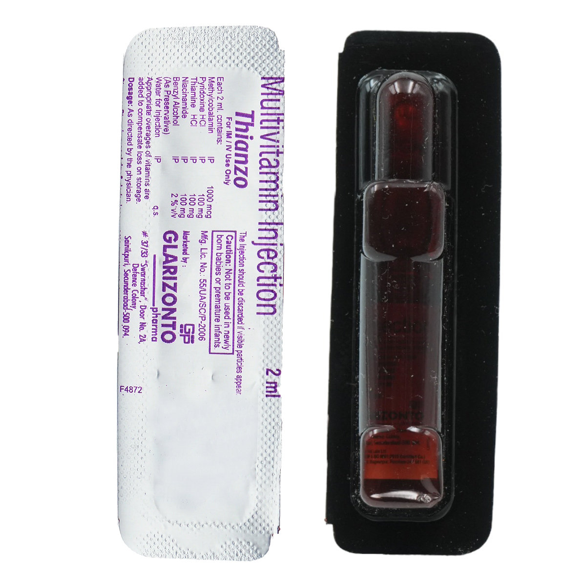 Thianzo Injection 2 ml, Pack of 1 Injection Thianzo Injection 2 ml, Pack of 1 Injection