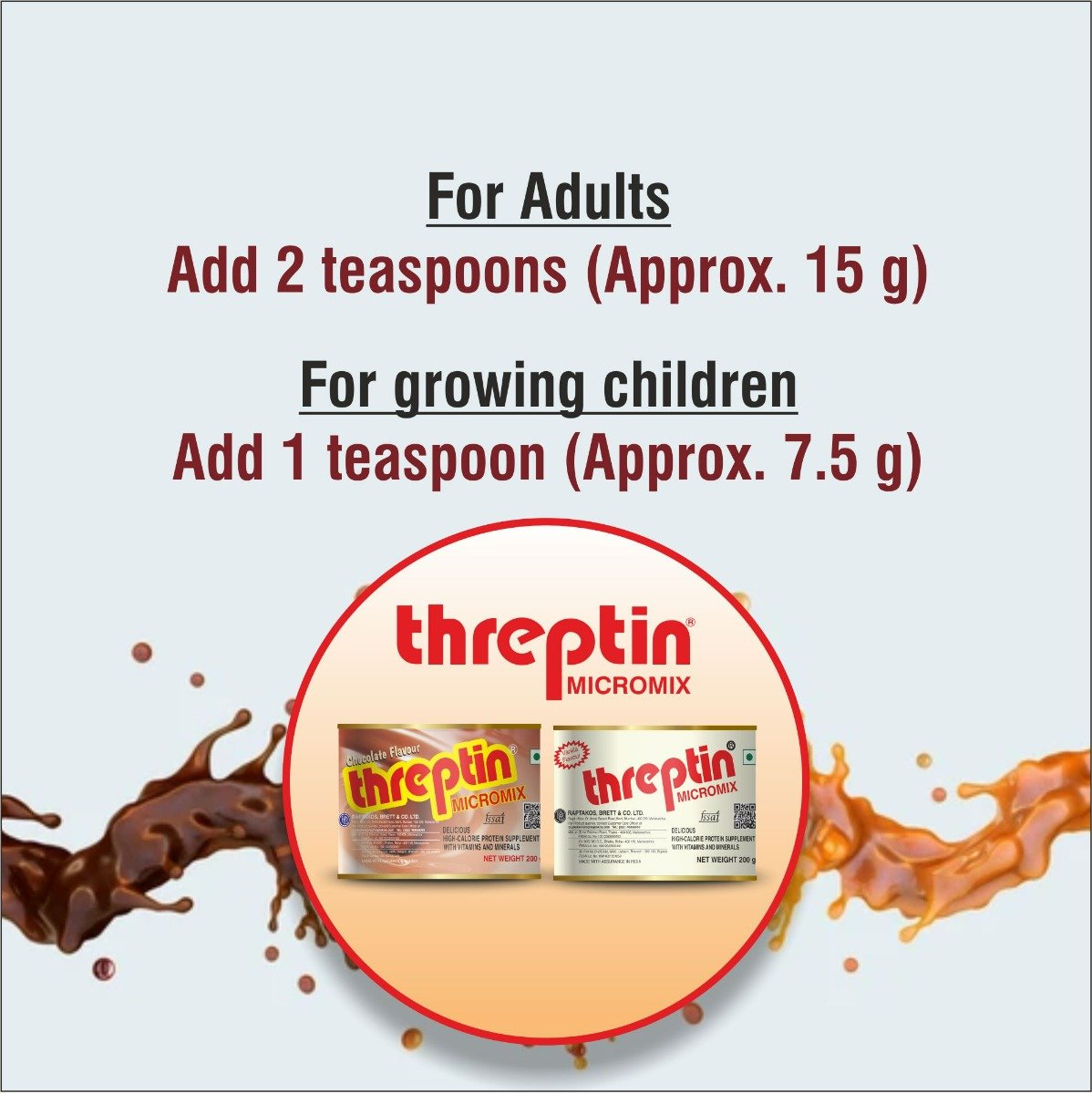 Threptin Micromix Vanilla Flavour Powder, 200 gm, Pack of 1 Threptin Micromix Vanilla Flavour Powder, 200 gm, Pack of 1