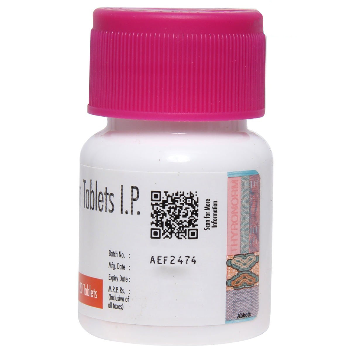 Thyronorm 25 mcg Tablet 120's, Pack of 1 TABLET Thyronorm 25 mcg Tablet 120's, Pack of 1 TABLET