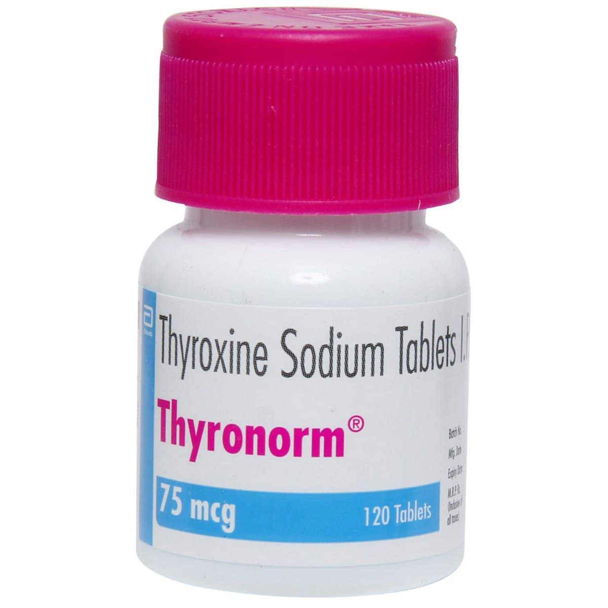 Thyronorm 75 mcg Tablet 120's, Pack of 1 TABLET Thyronorm 75 mcg Tablet 120's, Pack of 1 TABLET