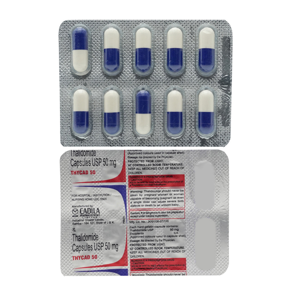 Thycad 50 Capsule 10's, Pack of 10 CAPSULES Thycad 50 Capsule 10's, Pack of 10 CAPSULES