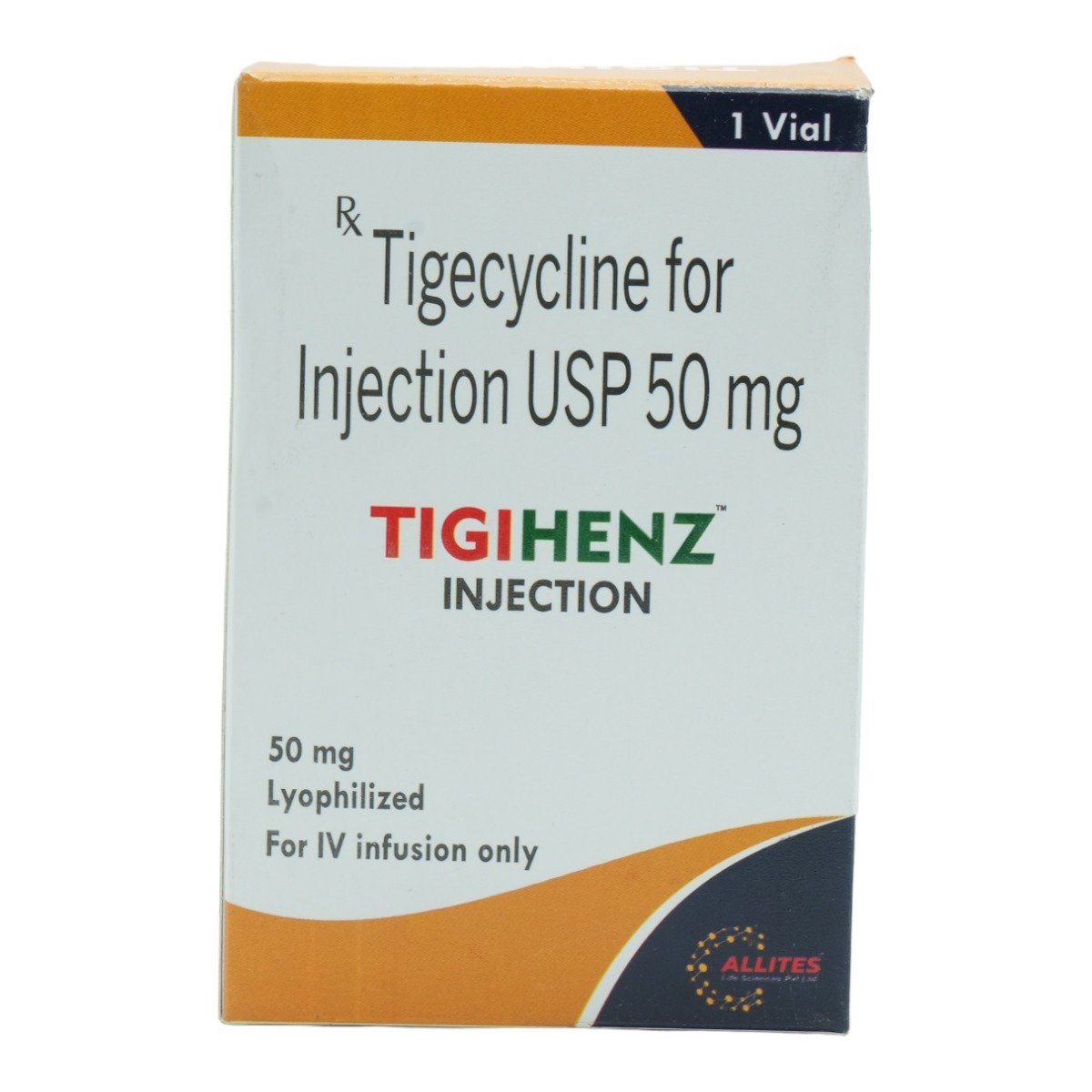 Tigihenz 50 mg Injection 1's, Pack of 1 Injection Tigihenz 50 mg Injection 1's, Pack of 1 Injection
