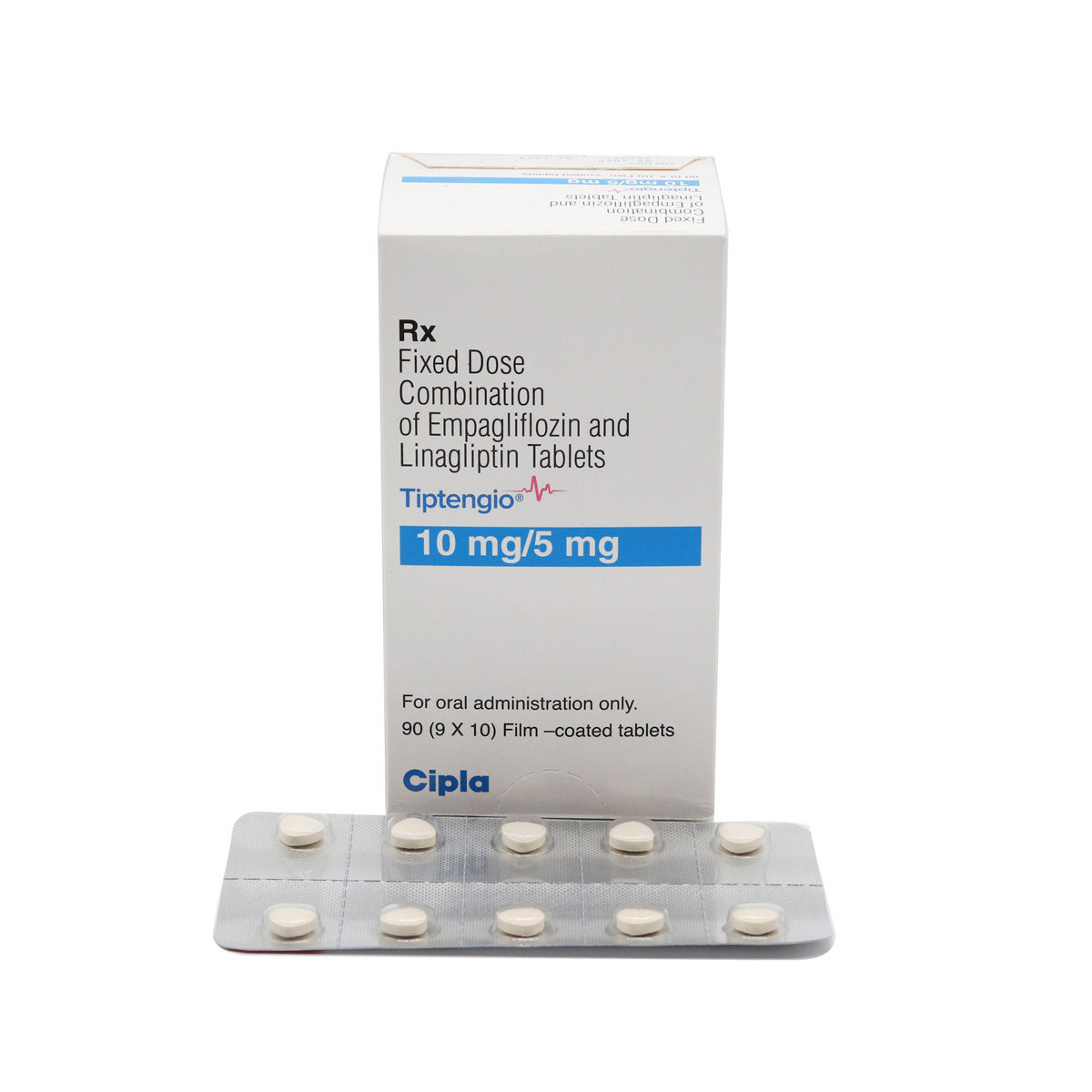 Buy Tiptengio 10 mg/5 mg Tablet 10's Online