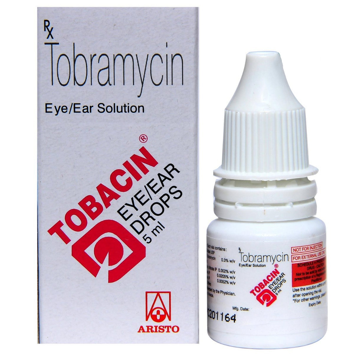 Tobacin Eye/Ear Drops 5 ml, Pack of 1 EYE/DROPS Tobacin Eye/Ear Drops 5 ml, Pack of 1 EYE/DROPS