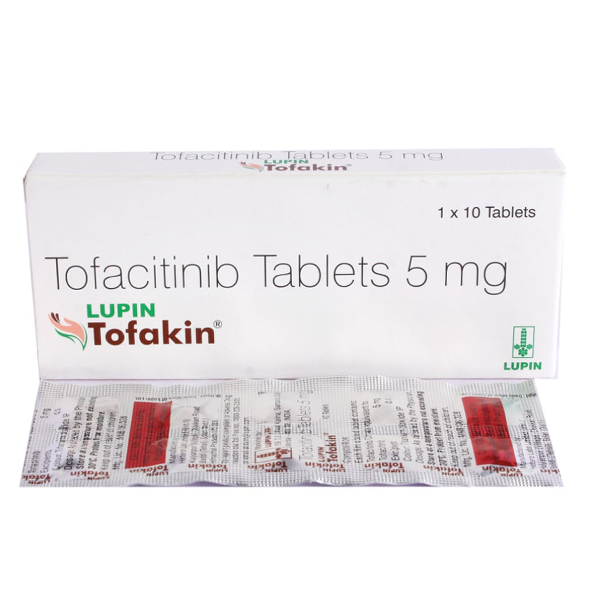 Lupin Tofakin Tablet 10's, Pack of 10 TABLETS Lupin Tofakin Tablet 10's, Pack of 10 TABLETS