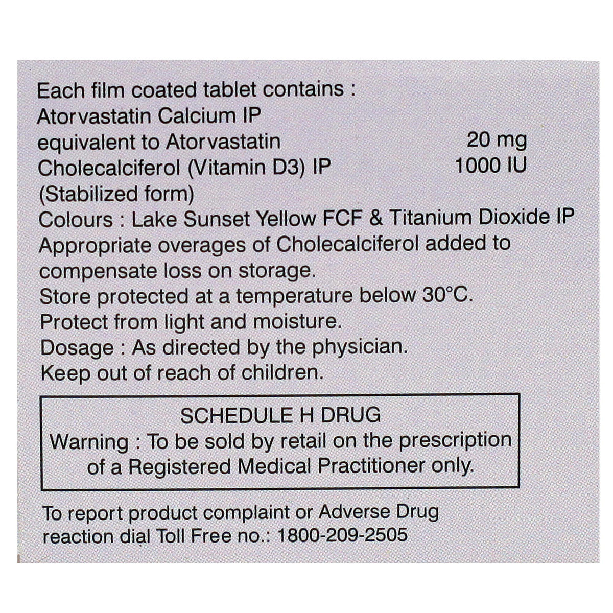 Tonact D 20 Tablet 10's, Pack of 10 Tonact D 20 Tablet 10's, Pack of 10