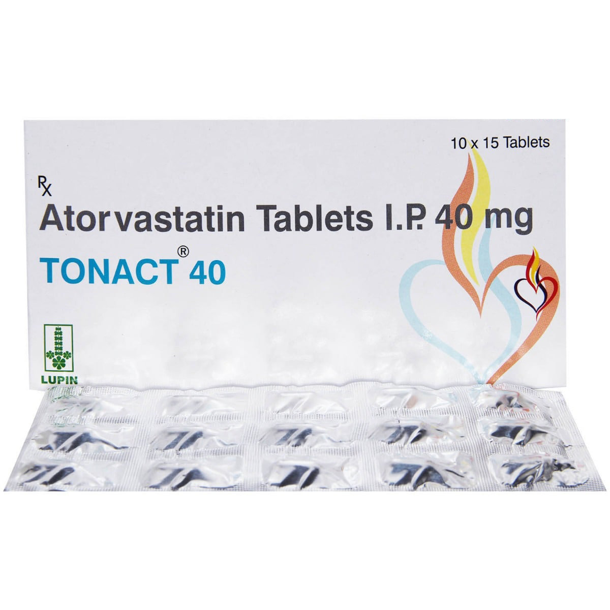 Tonact 40 Tablet 15's, Pack of 15 TABLETS Tonact 40 Tablet 15's, Pack of 15 TABLETS