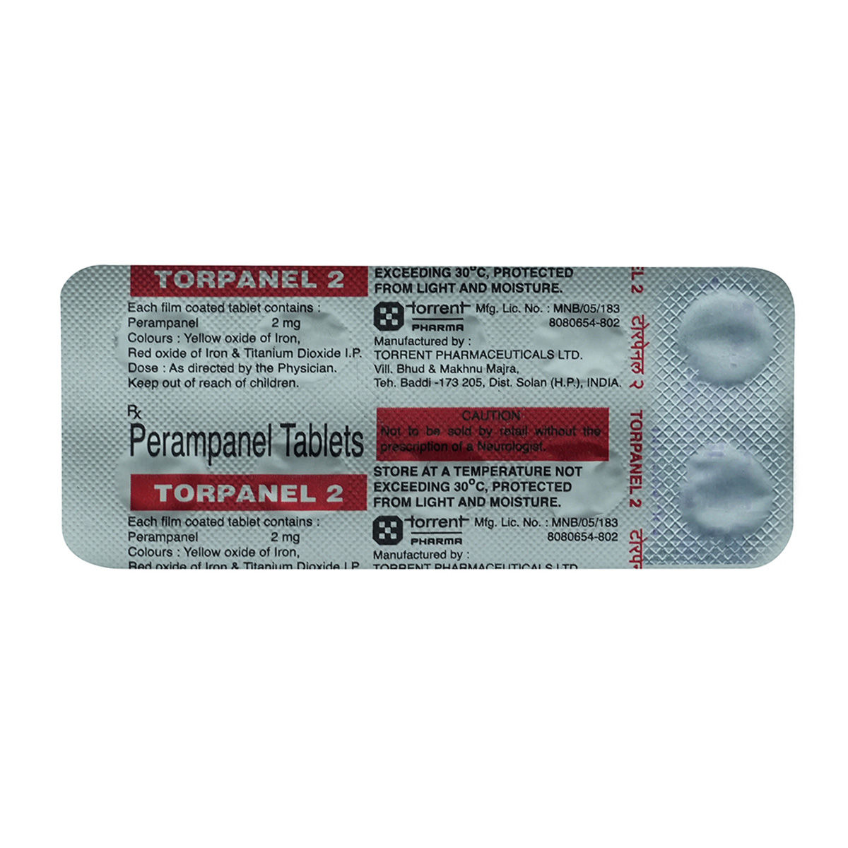 Buy Torpanel 2 Tablet 10's Online