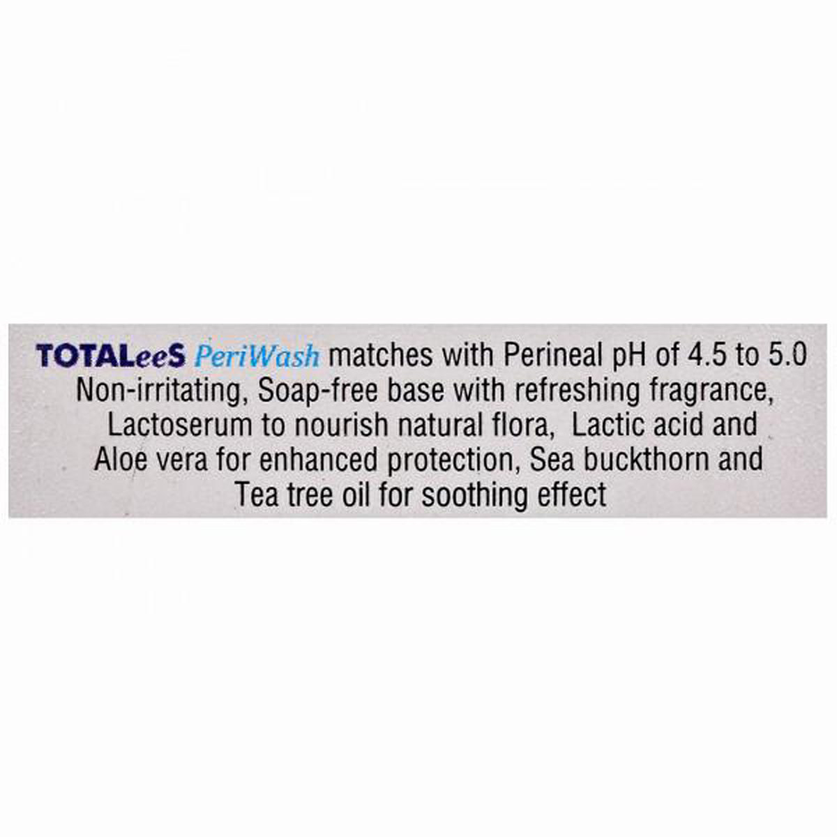 Totalees Periwash Intimate Wash 100 ml, Pack of 1 Totalees Periwash Intimate Wash 100 ml, Pack of 1