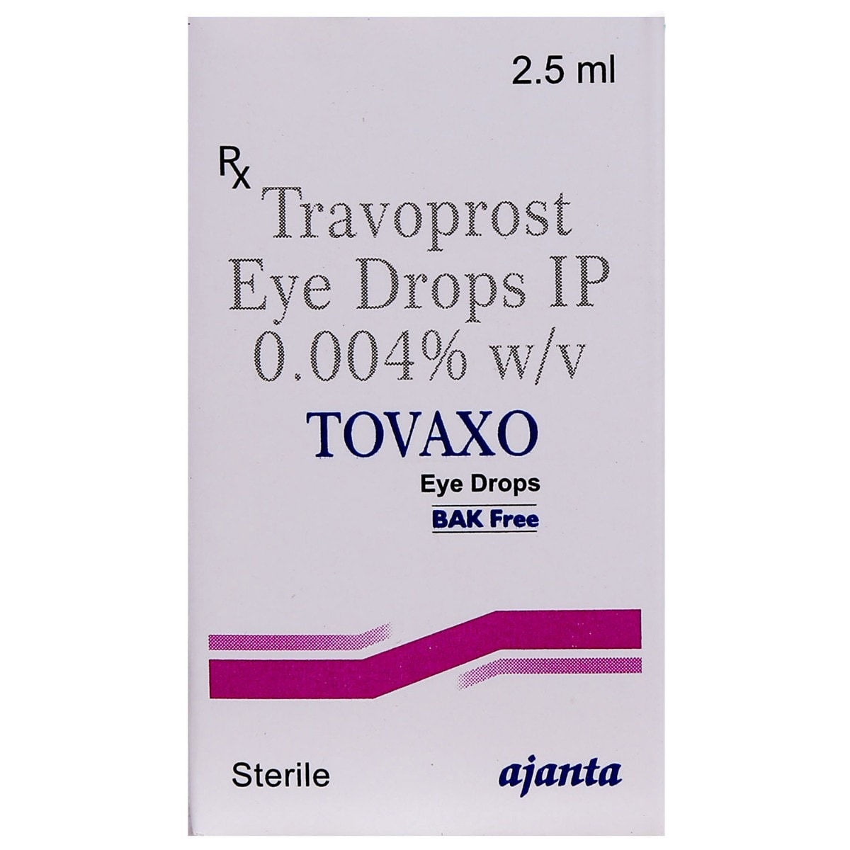 Buy Tovaxo Eye Drops 2.5 ml Online