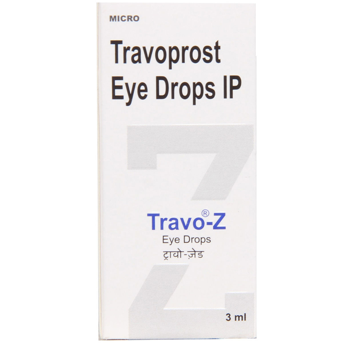 Buy Travo Z Eye Drops 3 ml Online