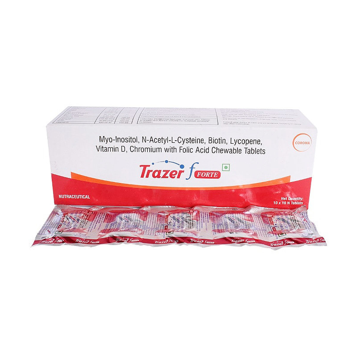 Buy Trazer F Forte Tablet 10's Online