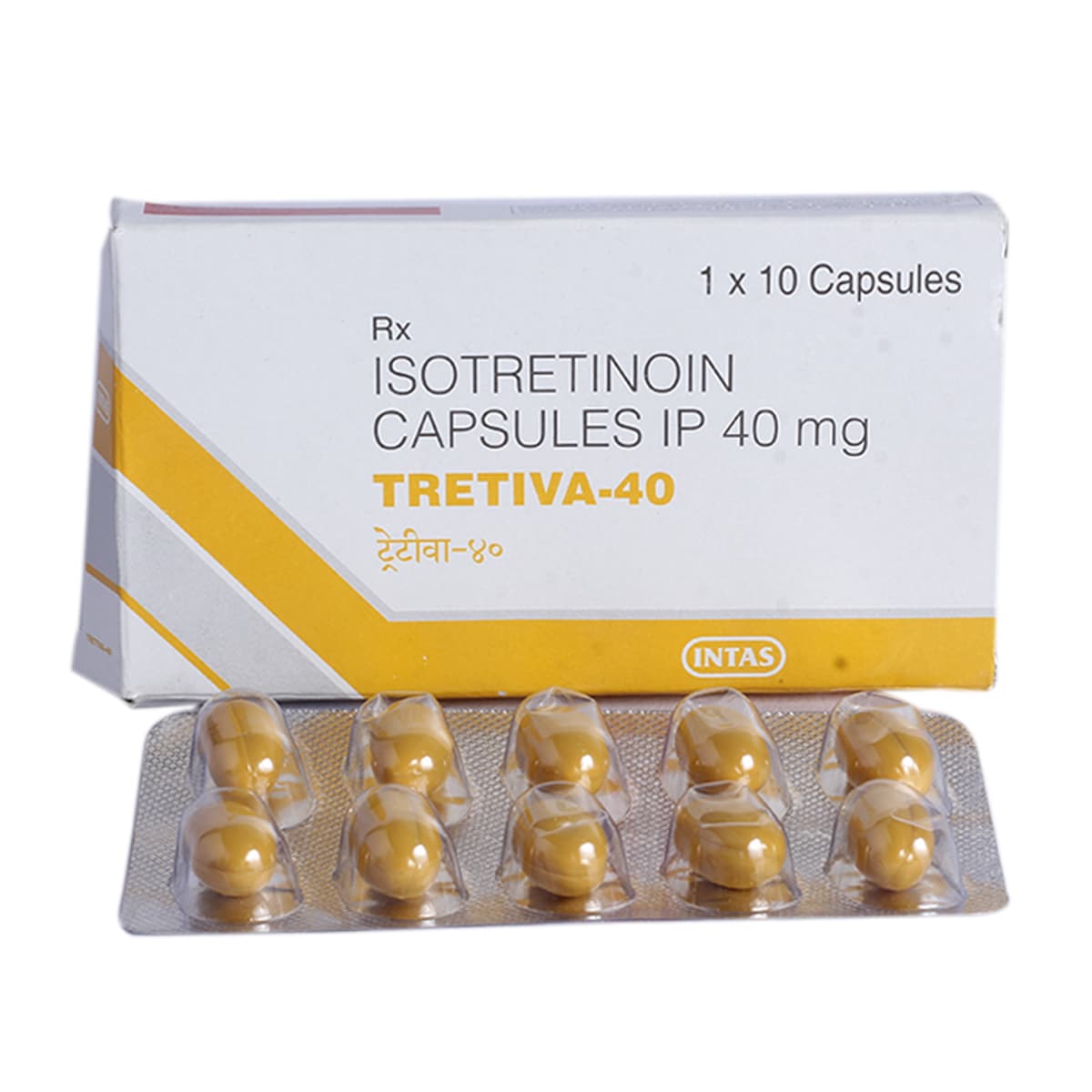 Tretiva 40 Capsule 10's, Pack of 10 CAPSULES Tretiva 40 Capsule 10's, Pack of 10 CAPSULES