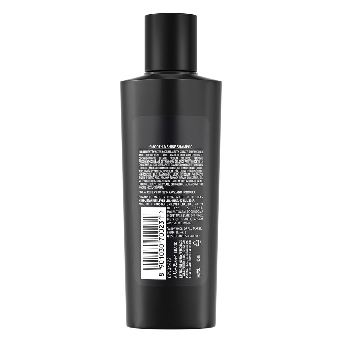 Tresemme Smooth & Shine Shampoo, 85 ml, Pack of 1 Tresemme Smooth & Shine Shampoo, 85 ml, Pack of 1