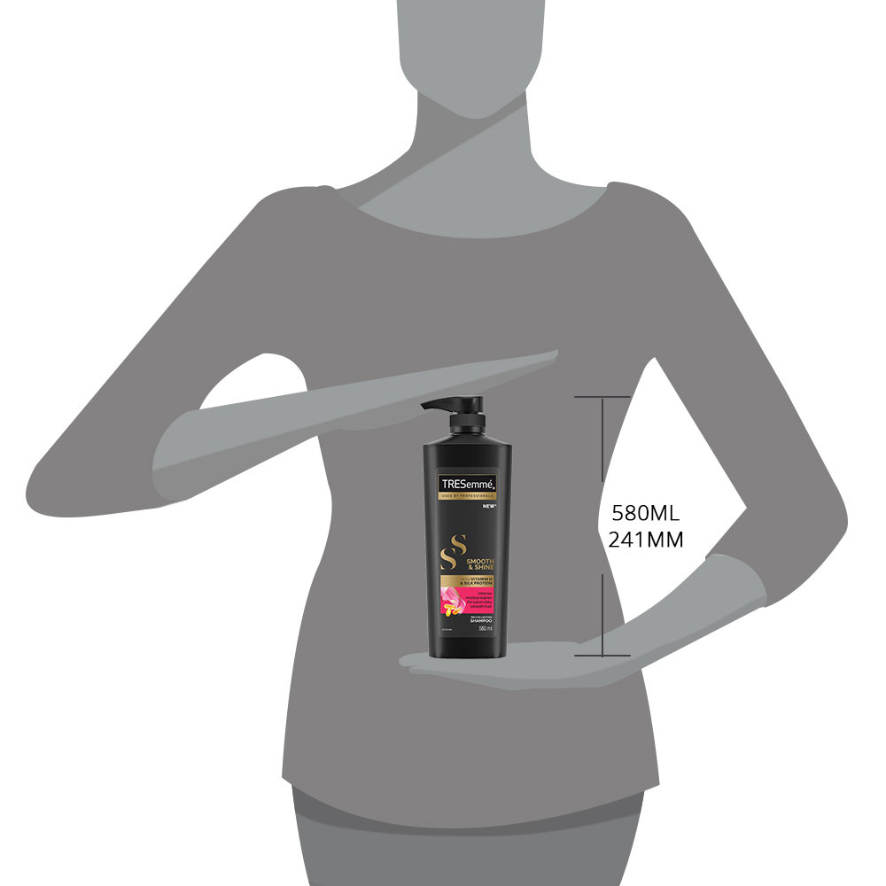 Tresemme Smooth & Shine Shampoo, 580 ml, Pack of 1 Tresemme Smooth & Shine Shampoo, 580 ml, Pack of 1
