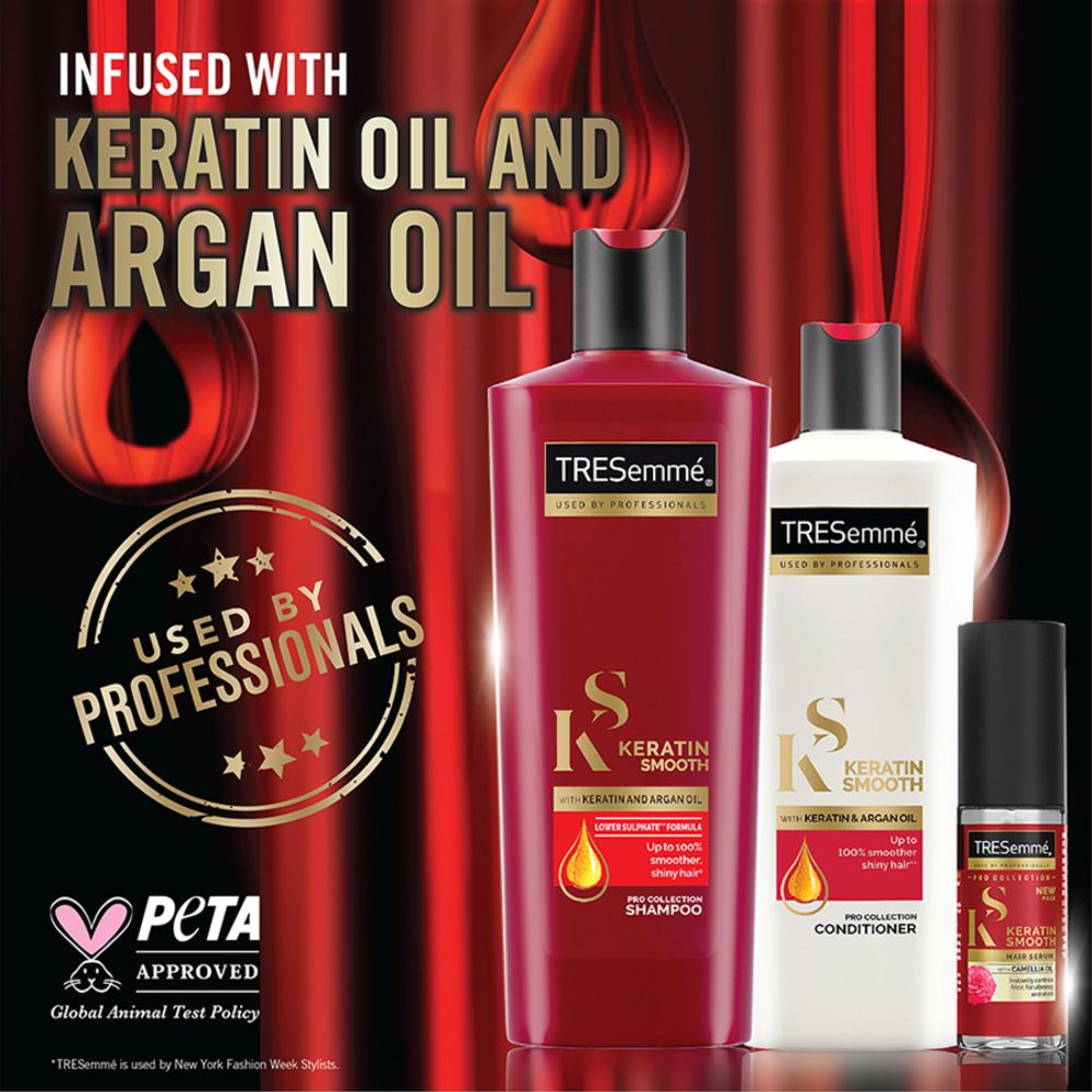 Tresemme Keratin Smooth Shampoo, 180 ml, Pack of 1 Tresemme Keratin Smooth Shampoo, 180 ml, Pack of 1