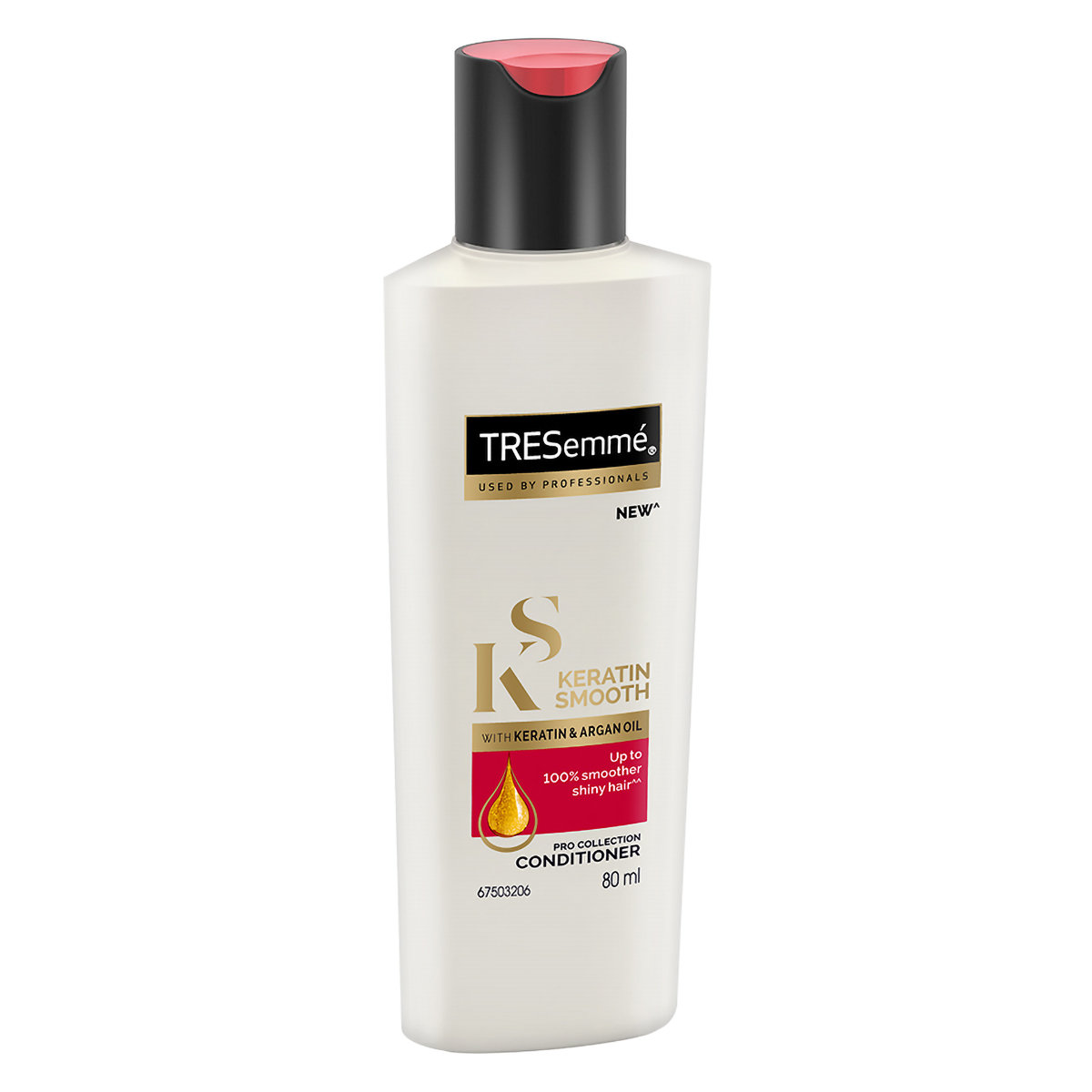 Tresemme Keratin Smooth Conditioner with Argan Oil, 80 ml, Pack of 1 Tresemme Keratin Smooth Conditioner with Argan Oil, 80 ml, Pack of 1
