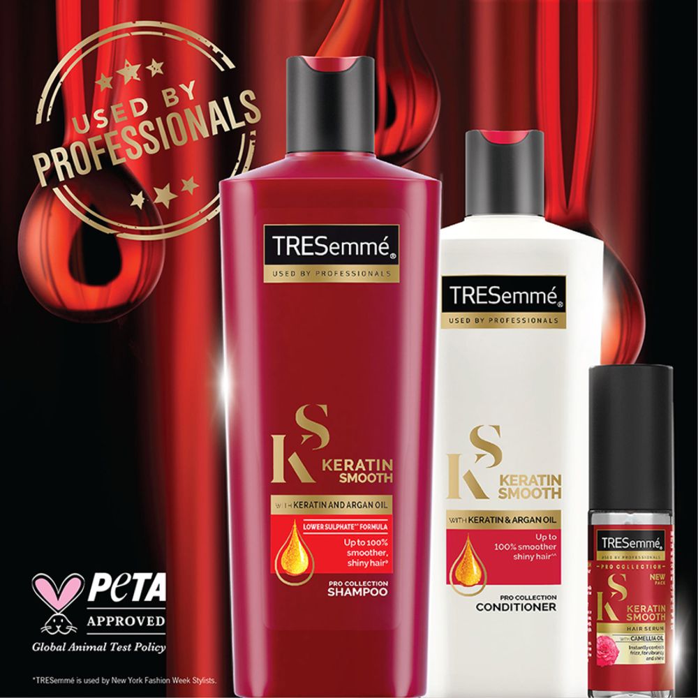 Tresemme Keratin Smooth Conditioner with Argan Oil, 80 ml, Pack of 1 Tresemme Keratin Smooth Conditioner with Argan Oil, 80 ml, Pack of 1