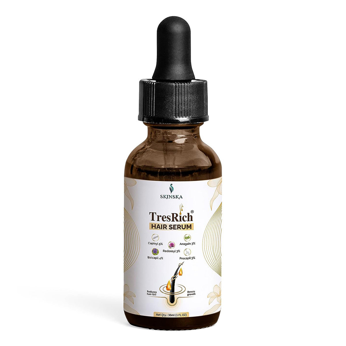 Tresrich Hair Serum 30 ml, Pack of 1 Tresrich Hair Serum 30 ml, Pack of 1