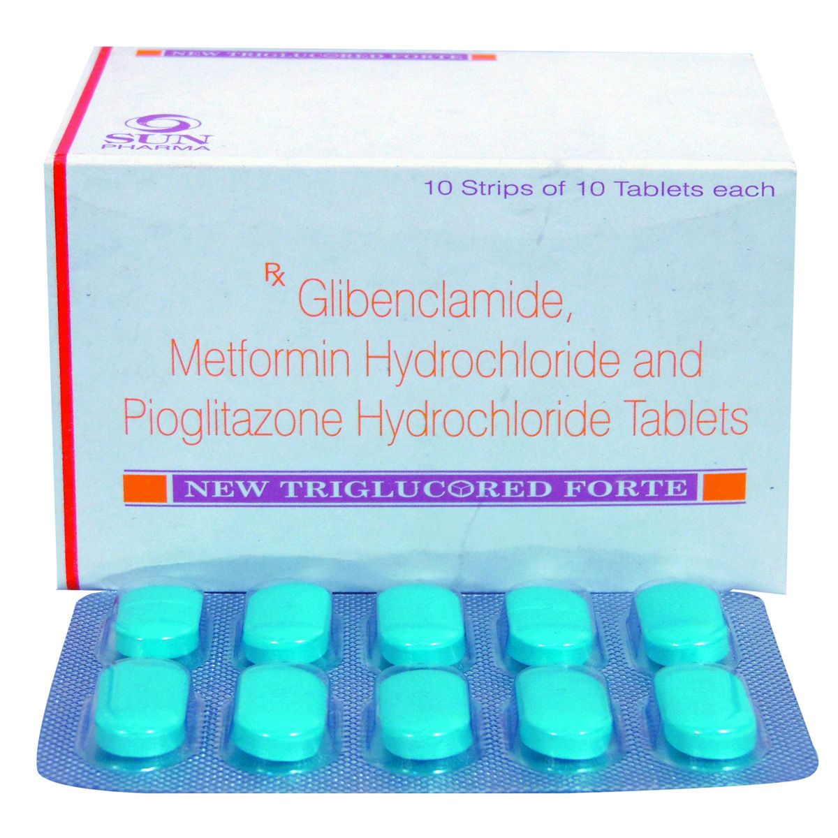 Buy Triglucored Forte Tablet 10's Online