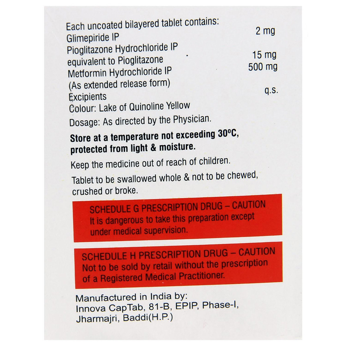 Triobimet 2 Tablet 10's, Pack of 10 TABLETS Triobimet 2 Tablet 10's, Pack of 10 TABLETS