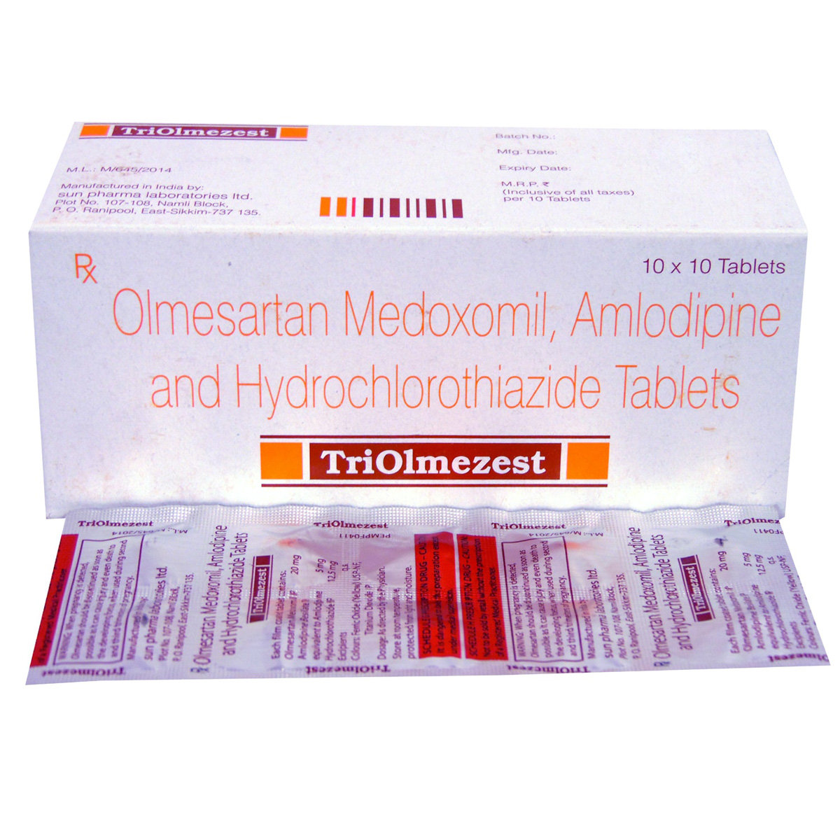 Triolmezest Tablet 10's, Pack of 10 TABLETS Triolmezest Tablet 10's, Pack of 10 TABLETS