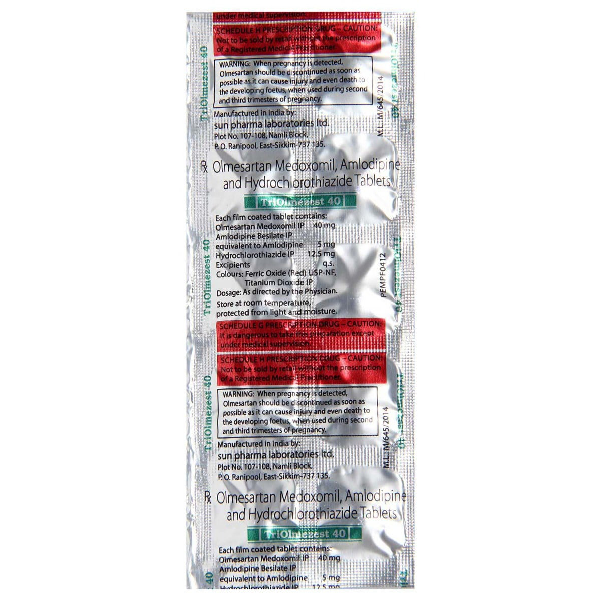 Triolmezest 40 Tablet 10's, Pack of 10 TABLETS Triolmezest 40 Tablet 10's, Pack of 10 TABLETS