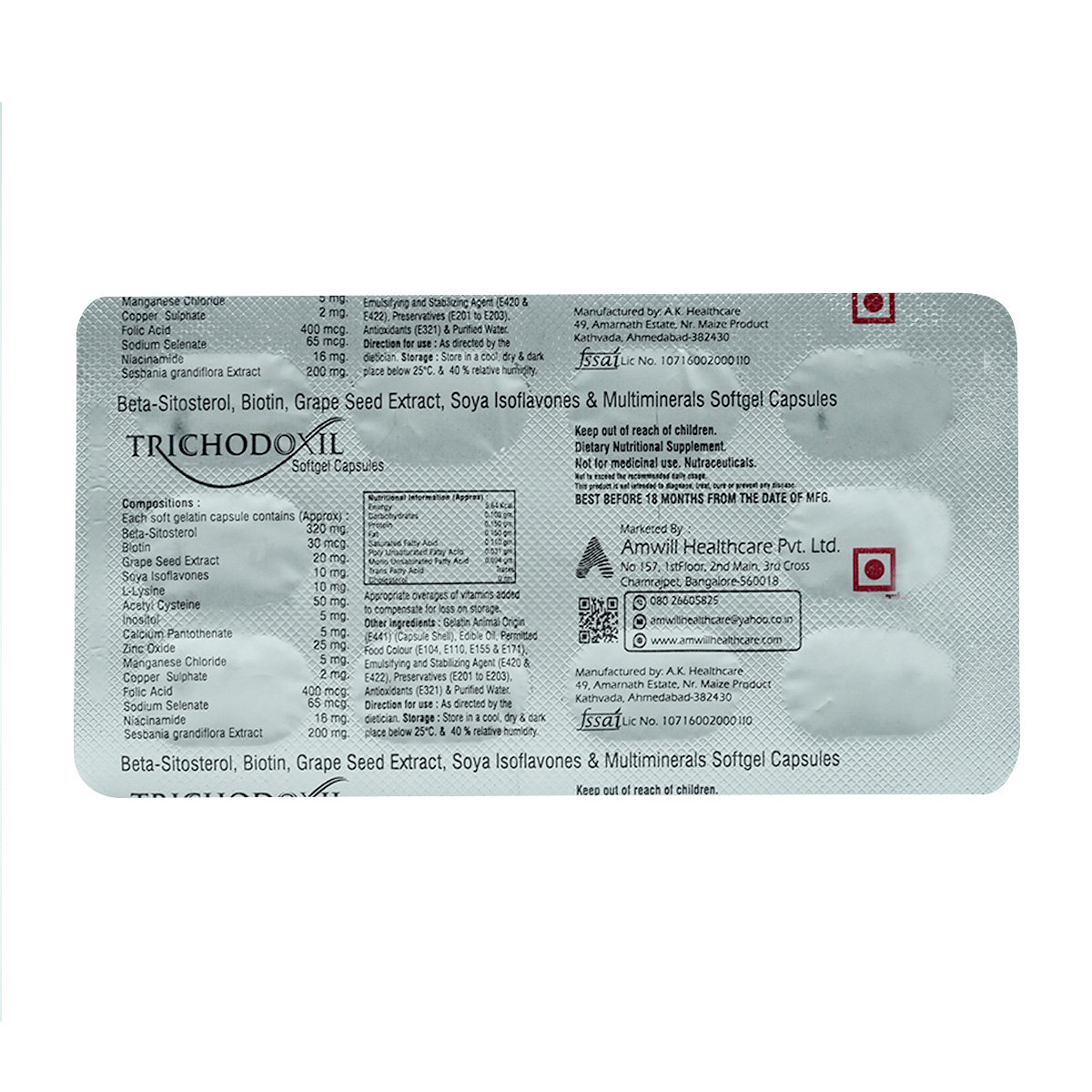 Trichodoxil Softgel Capsule 10's, Pack of 10 Trichodoxil Softgel Capsule 10's, Pack of 10