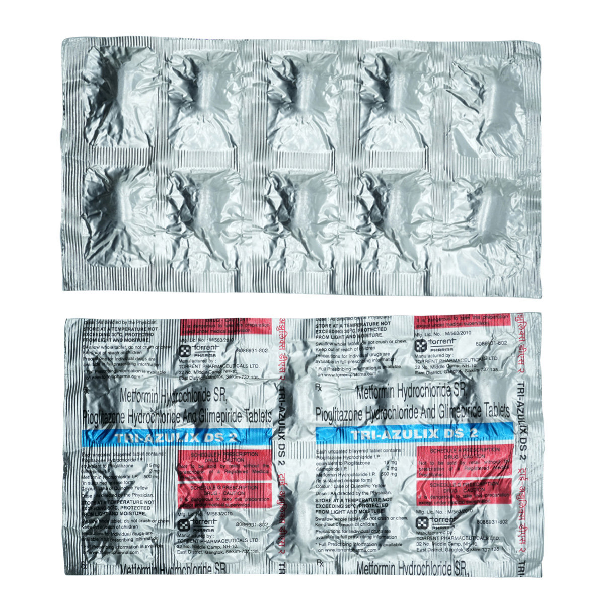 Tri-Azulix DS 2 Tablet 10's, Pack of 10 TabletS Tri-Azulix DS 2 Tablet 10's, Pack of 10 TabletS