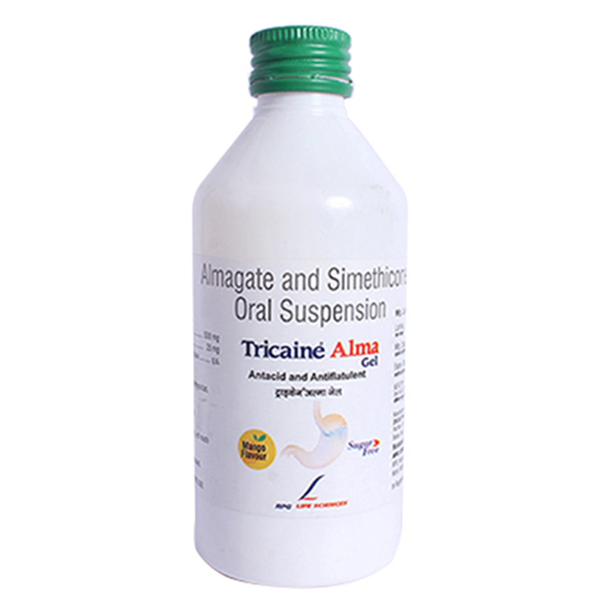 Tricaine Alma Gel S/F Mango Flav Suspension 200ml, Pack of 1 Gel Tricaine Alma Gel S/F Mango Flav Suspension 200ml, Pack of 1 Gel