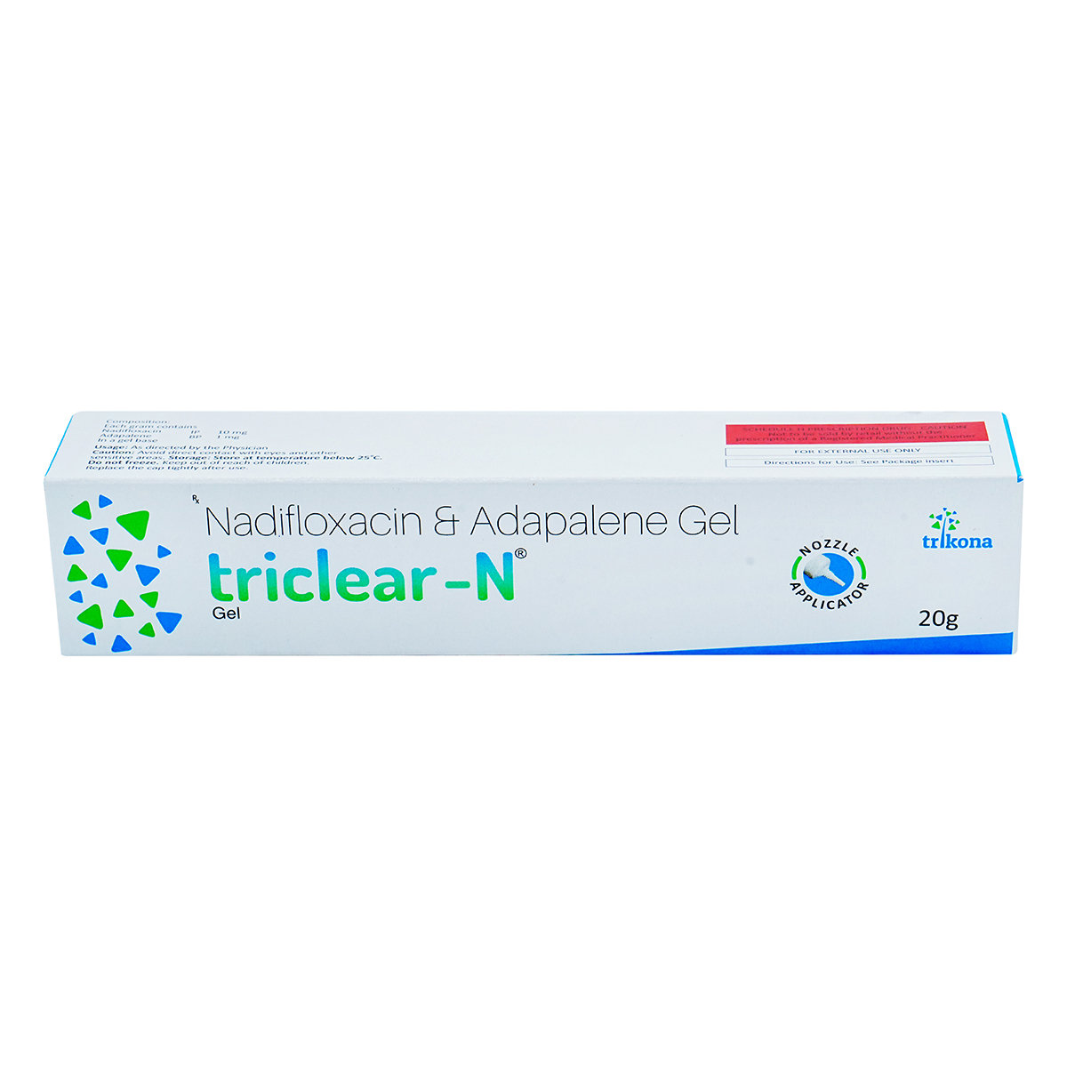 Triclear-N Gel 20 gm, Pack of 1 Gel Triclear-N Gel 20 gm, Pack of 1 Gel