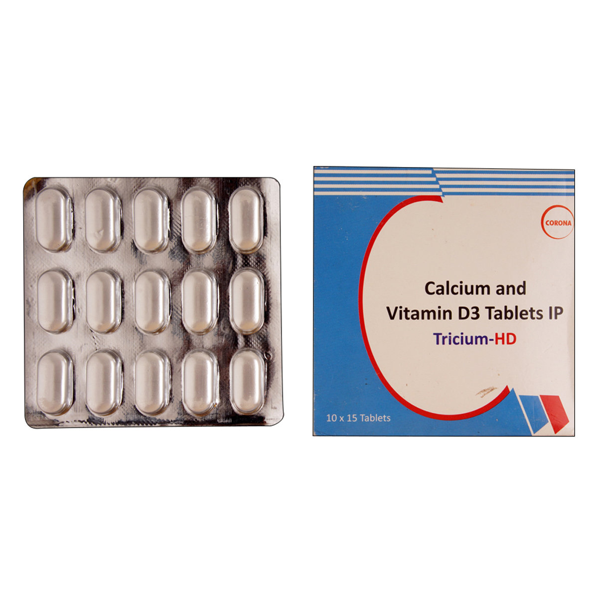 Tricium-HD Tablet 15's, Pack of 15 TabletS Tricium-HD Tablet 15's, Pack of 15 TabletS