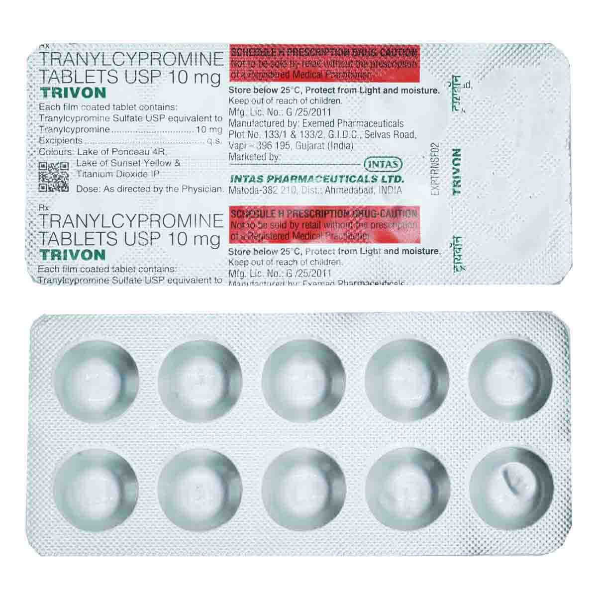 Buy Trivon Tablet 10's Online