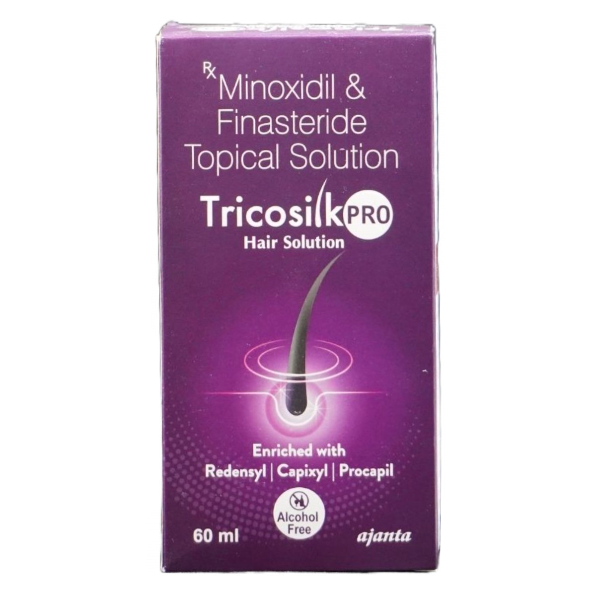 Tricosilk Pro Hair Solution 60 ml, Pack of 1 Solution Tricosilk Pro Hair Solution 60 ml, Pack of 1 Solution
