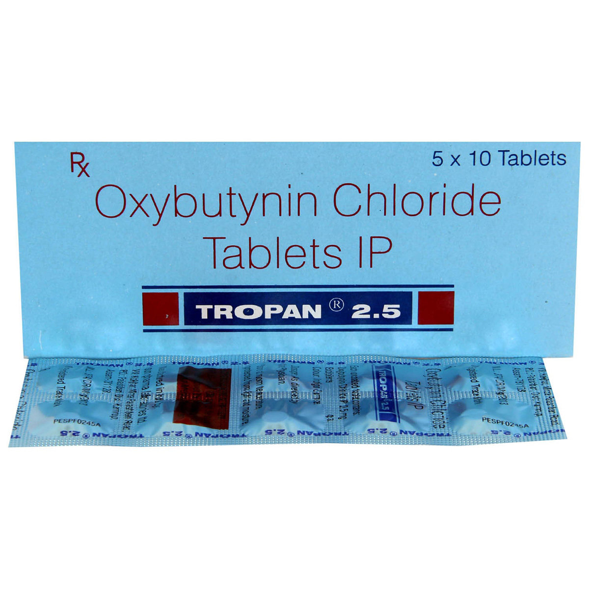 Tropan 2.5 Tablet 10's, Pack of 10 TABLETS Tropan 2.5 Tablet 10's, Pack of 10 TABLETS