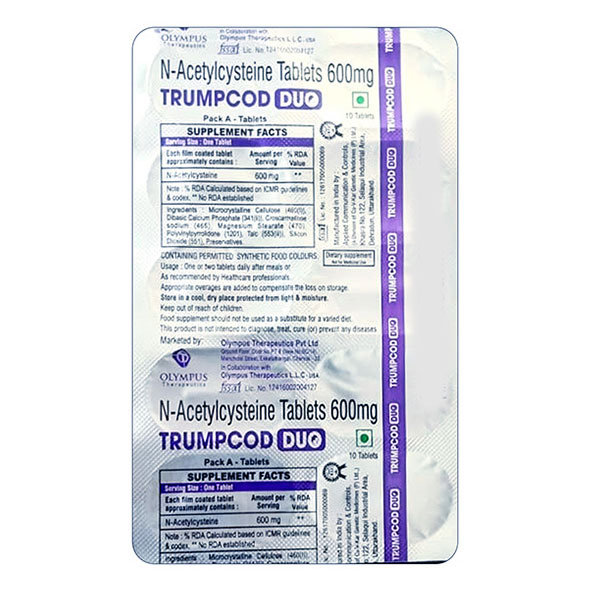 Trumpcod Duo Combipack 1's, Pack of 1 TABLET Trumpcod Duo Combipack 1's, Pack of 1 TABLET