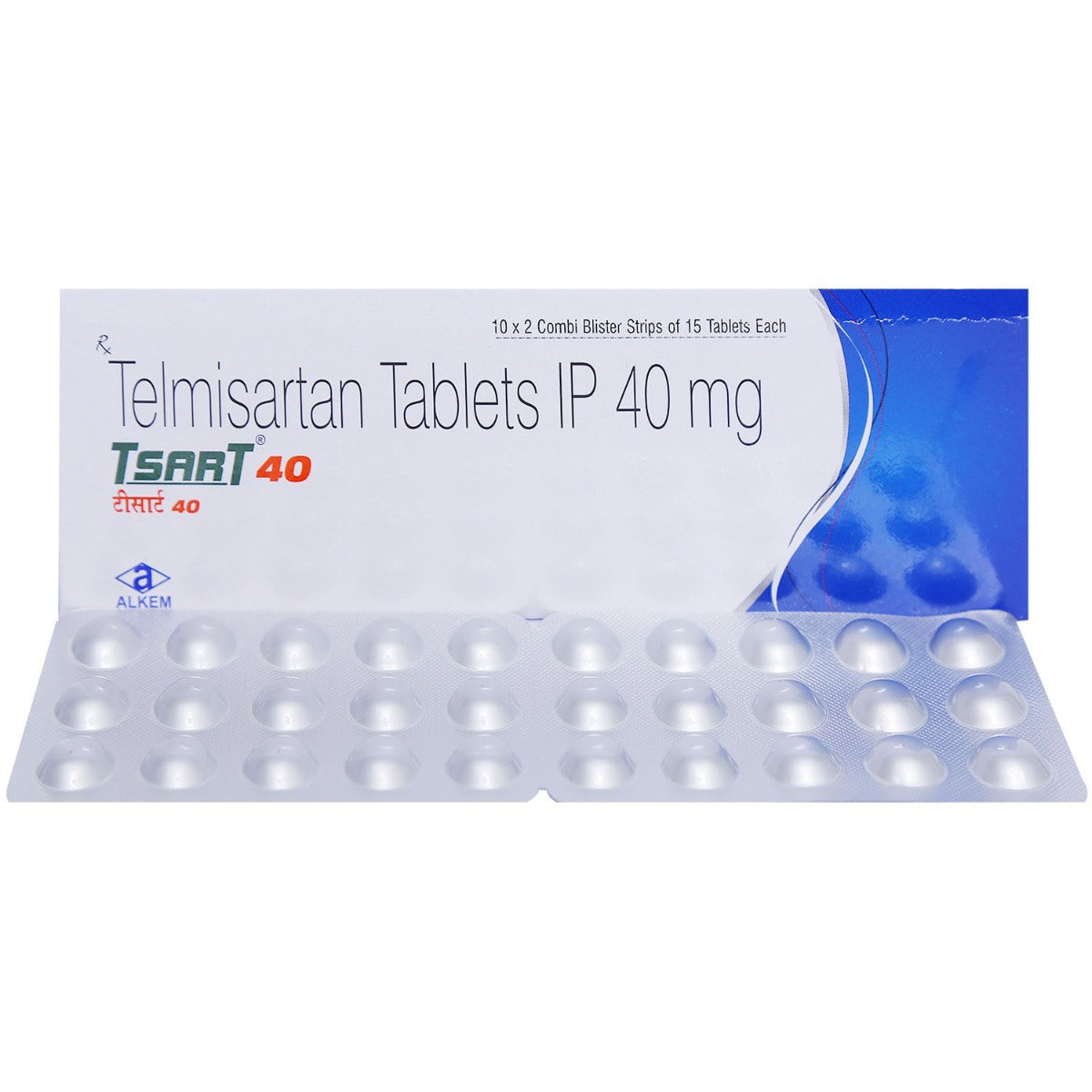 Tsart 40 Tablet 15's, Pack of 15 TABLETS Tsart 40 Tablet 15's, Pack of 15 TABLETS