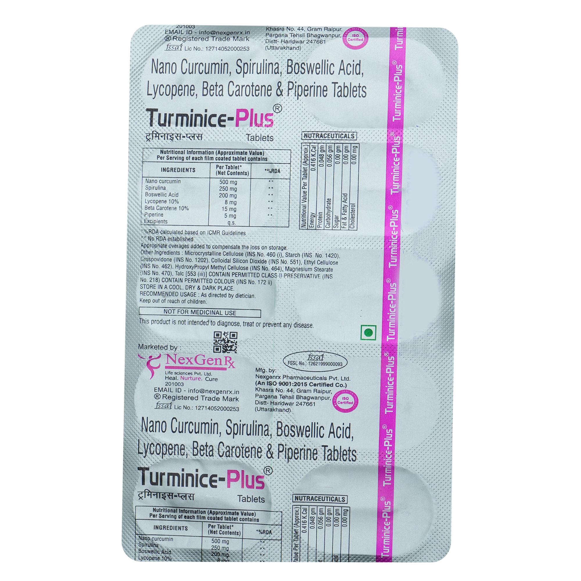 Turminice-Plus Tablet 10's, Pack of 10 Turminice-Plus Tablet 10's, Pack of 10