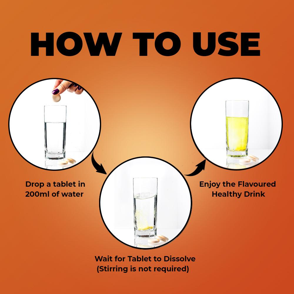 The Vitamin Company Immunity Vitamin C & Zinc Sugar Free Orange Flavour, 20 Effervescent Tablet, Pack of 1 The Vitamin Company Immunity Vitamin C & Zinc Sugar Free Orange Flavour, 20 Effervescent Tablet, Pack of 1